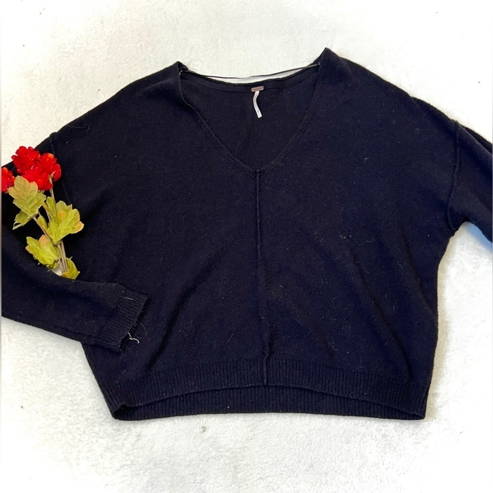 Free People Take Me Places Pullover Sweater - Small